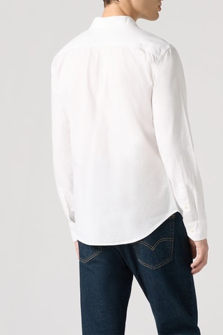 Overhemd Slim Fit LS Battery - Wit - Wit