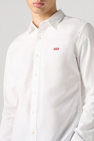 Overhemd Slim Fit LS Battery - Wit - Wit