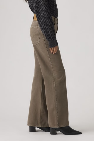 Jeans met Hoge Taille - Blauw