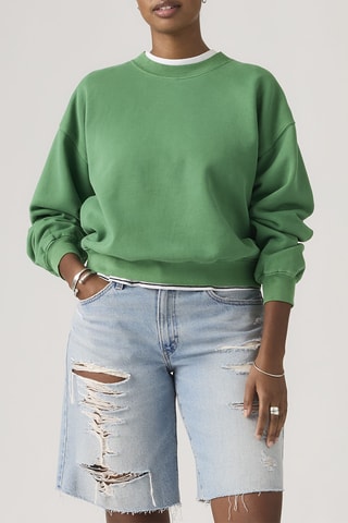 Sweater Vintage Boxy H126 Pine - Groen