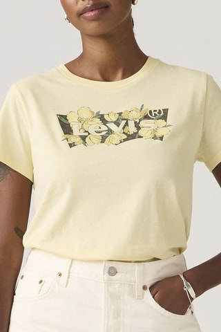 T-shirt The Perfect P2Blake Brushstroke - Geel