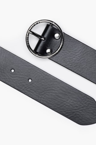 Leren Riem Athena - Zwart