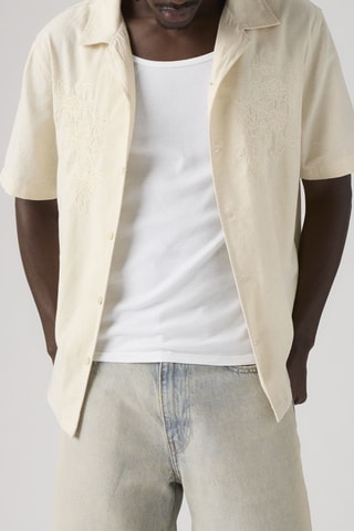 Blouse Sunset No Pkt Camp Standard Oatmeal Co - Beige