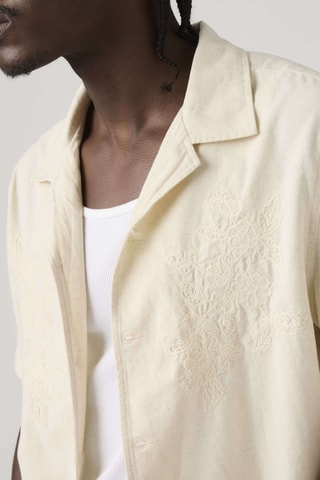 Blouse Sunset No Pkt Camp Standard Oatmeal Co - Beige