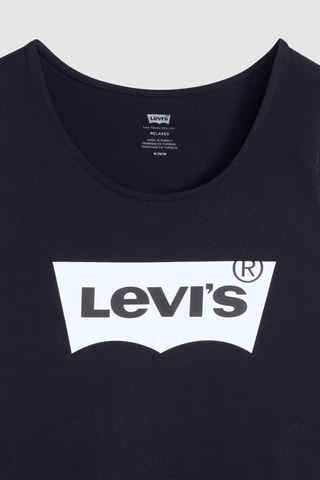 Hemd Relaxed Graphic - Zwart