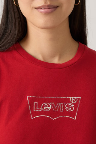 T-shirt Perfect - Rood - Rood