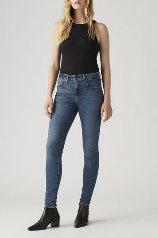 Skinny Jeans Hoge Taille 721™ - Indigoblauw - Blauw