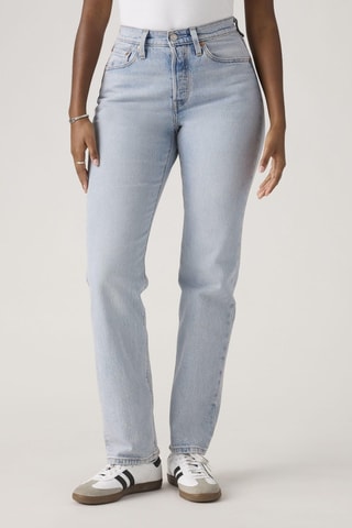 Jeans 501® Curve - Hemelsblauw - Blauw
