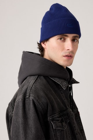 Muts Essential Beanie Ov - Blauw