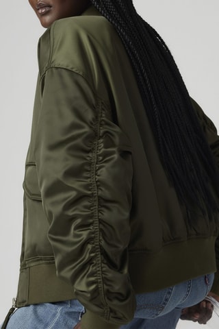 Bomberjack Andy Techy Jacket Deep Depths - Groen