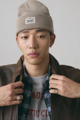 Muts Backpatch Beanie - Beige
