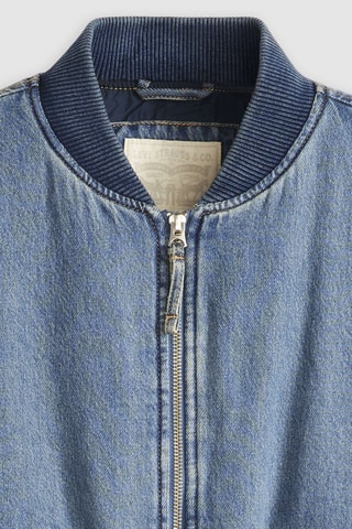 Jeans Bomberjack Andy Techy Jacket Romantic Rewind - Blauw