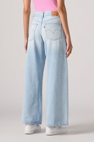Jeans met Hoge Taille - Blauw