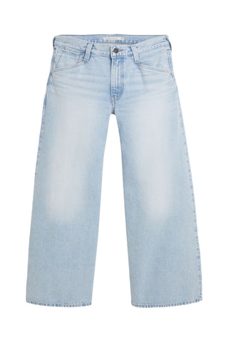 Jeans met Hoge Taille - Blauw