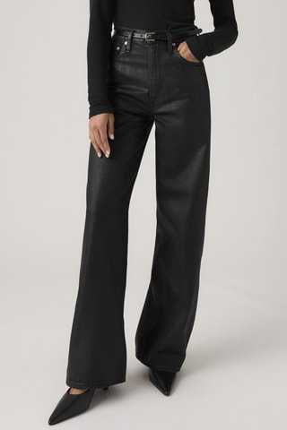 Jeans wide legs - Zwart - Zwart