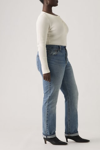 Rechte Jeans 501® Original - Indigoblauw - Blauw