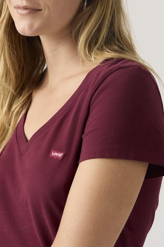 T-shirt Perfect Tawny Port - Rood