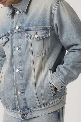 Spijkerjasje Relaxed Fit Trucker Wherever You Are T - Blauw