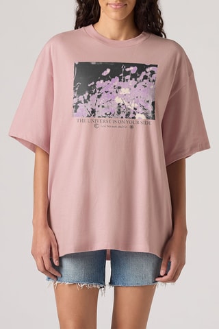 T-shirt Graphic Short Stack Universe Co - Lichtroze