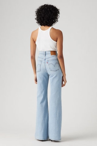 Flare Jeans Ribcage - Licht-indigoblauw - Blauw