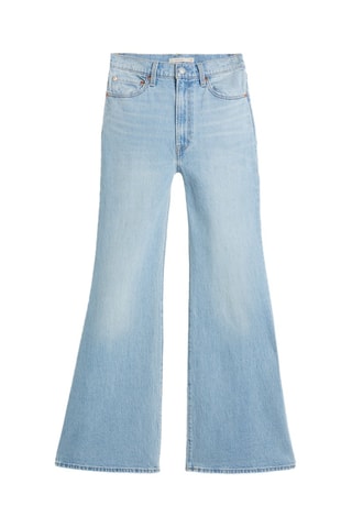 Flare Jeans Ribcage - Licht-indigoblauw - Blauw