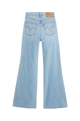 Flare Jeans Ribcage - Licht-indigoblauw - Blauw