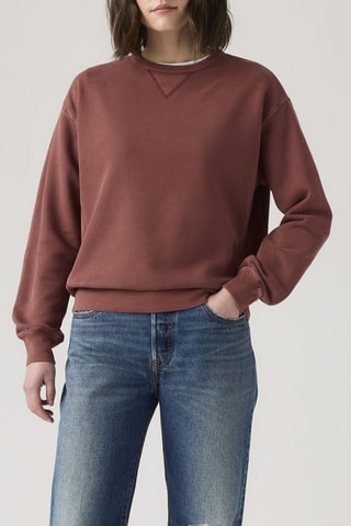 Sweater - Bordeauxrood - Bruin
