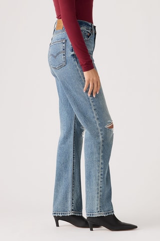 Jeans hoge taille 501® - Blauw