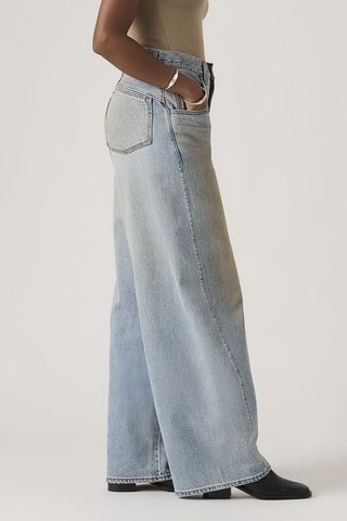 Jeans baggy barrel - Blauw