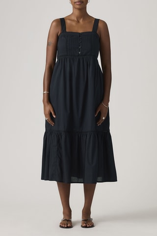 Midi-jurk Mimi Sl Dre Night - Zwart