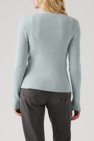 Vest Tulip Cardigan Dusty - Blauw
