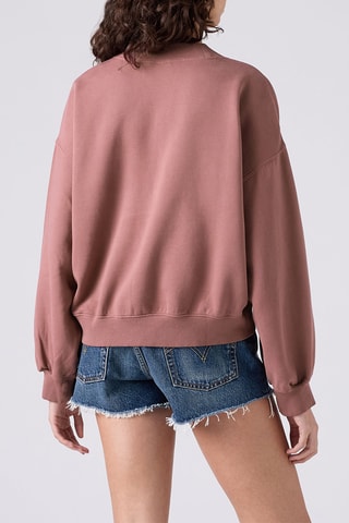 Sweater Vintage  H126 Cru - Rood