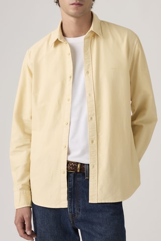 Blouse Authentic Button Down Rutabaga - Geel