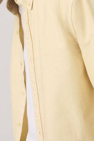 Blouse Authentic Button Down Rutabaga - Geel