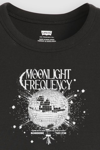 T-shirt Essential Sporty Moonligh - Zwart