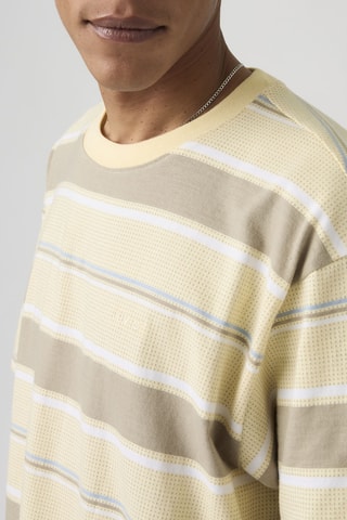 T-shirt  Tab Vintage Pecos Stripe Rutabag - Geel