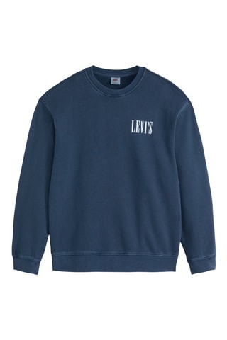 Sweater relaxed - Blauw - Blauw