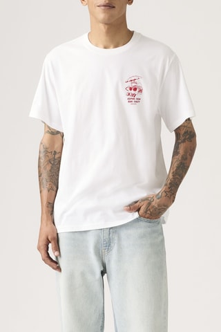 T-shirt Relaxed Fit Fresh Plus - Wit