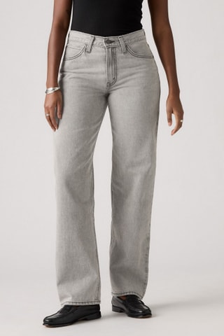 Jeans met Hoge Taille - Blauw
