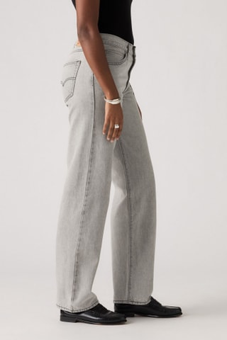 Jeans met Hoge Taille - Blauw
