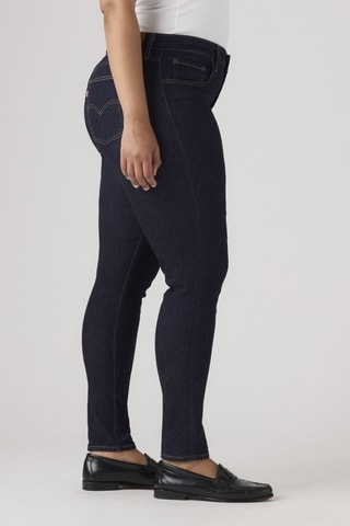 Skinny Jeans Hoge Taille 721™ - Indigoblauw - Blauw