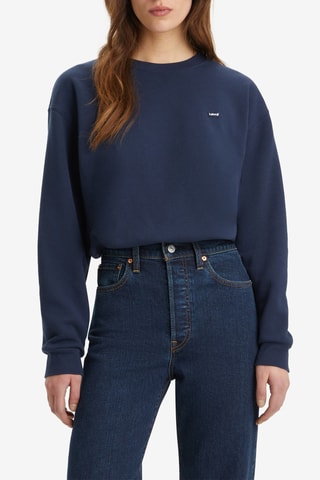 Sweater Everyday  Blazer Brushed - Blauw