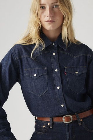 Leren Riem Lux - Zwart