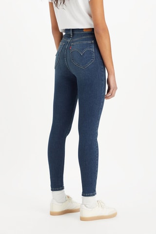 Jeans Hoge Taille Retro High Skinny - Blauw - Blauw