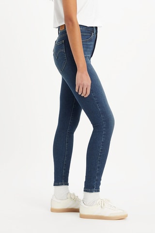 Jeans Hoge Taille Retro High Skinny - Blauw - Blauw