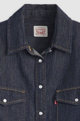 Spijkerblouse Iconic Western Today'S News - Donkerblauw