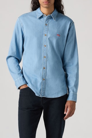 Overhemd Slim Fit - Indigoblauw - Blauw