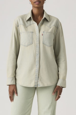 Spijkerblouse Teodora Western De Oro Western - Geel