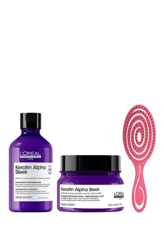 Set Alpha Sleek Petit - Droog & Beschadigd Haar - 3 Producten