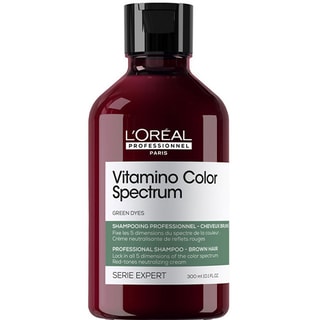 Shampoing éclat & vitalité - Vitamino Spectrum Green - Cheveux bruns foncés - 300 ml